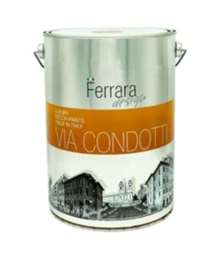 Peinture décorative Viacondotti, Ferrara Design, à base d'eau, pour intérieur